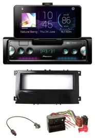 Pioneer USB MP3 Bluetooth DAB Autoradio für Ford Mondeo S-Max 07-14 glänzend sch