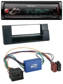 Pioneer Bluetooth USB MP3 DAB Autoradio für BMW 5er E39 X5 E53 Ablagefach Aktivs