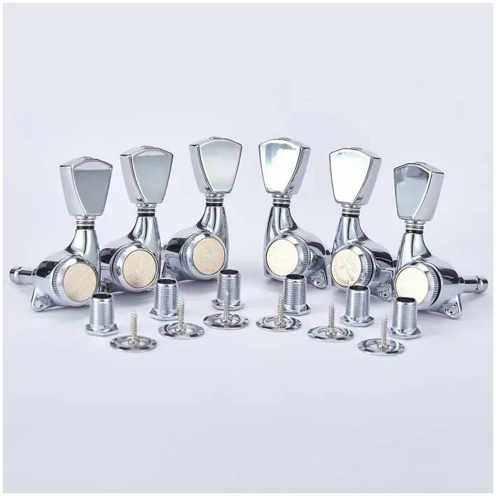 Колки гитарные GUYKER GK-510D4 CSP Chrome (6 штук)