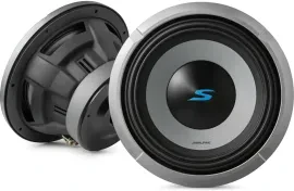 Alpine S2-W10D2 600W RMS 10" S Series Dual 2-Ohm Car Subwoofer