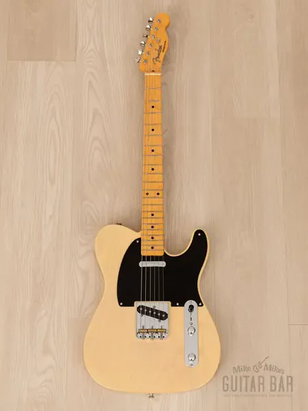 Электрогитара Fender Broadcaster 70th Anniversary SS Blackguard Blonde w/case USA 2020