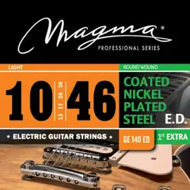Струны для электрогитары Magma Strings GE140ED Coated Nickel Plated Steel 10-46