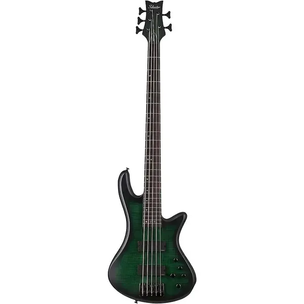 Бас-гитара Schecter Stiletto Studio-5 Emerald Green Burst