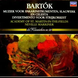 Б/У виниловая пластинка Bartok – Muziek Voor Snaarinstrumenten, Slagwerk En Celesta / Divertimento Voor Strijkorkest