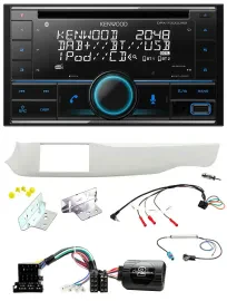 Kenwood CD 2DIN DAB USB Lenkrad Bluetooth Autoradio für Alfa Giulietta 10-14 940