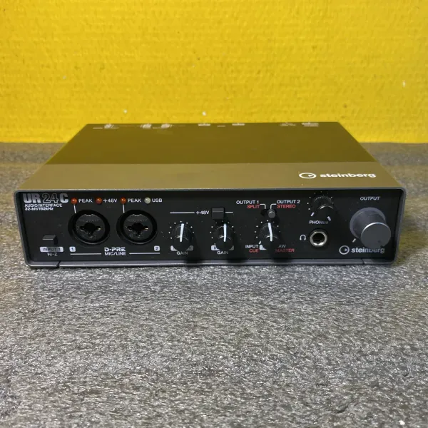 Внешняя звуковая карта Steinberg UR24C USB 3 Audio Interface Black China 2020's