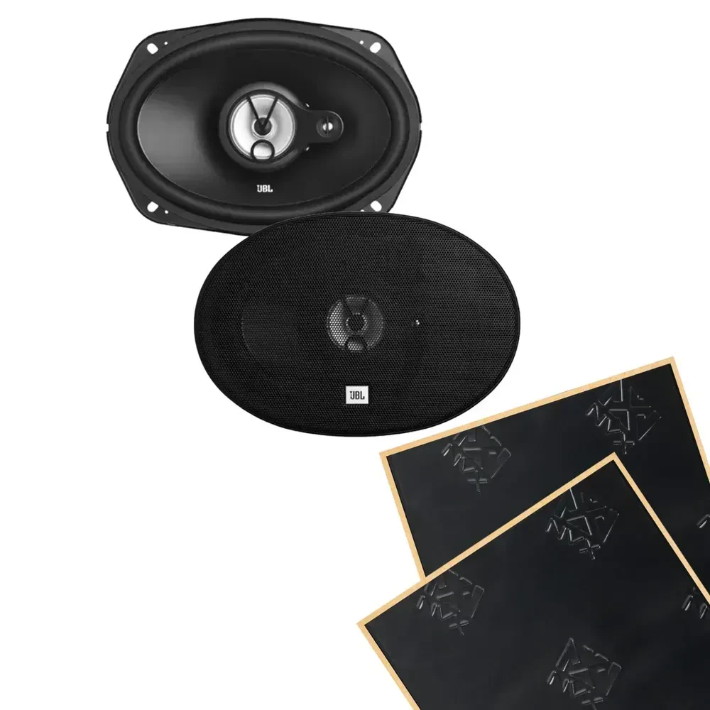 JBL Stage1 9631 6x9” Stage1 Series Coaxial Speakers w/ Sound Damping