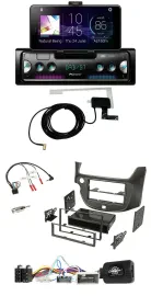 Автомагнитола для Honda Jazz (с 2014) Pioneer DAB, Bluetooth, USB, темно-серая