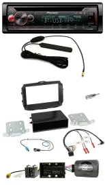 Pioneer USB DAB Lenkrad Bluetooth CD Autoradio für Alfa Giulietta 940 Facelift 2