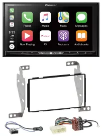 Pioneer 2DIN MP3 USB DAB DVD Bluetooth Autoradio für Nissan Juke (2010-2014)