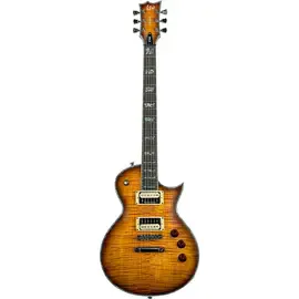 Электрогитара LTD Deluxe EC-1000 Amber Sunburst