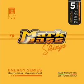 Струны для бас-гитары Markbass Energy Series Stainless Steel Long Scale 45-130