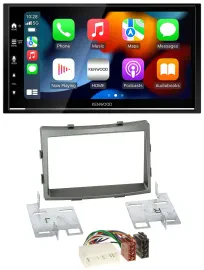 Автомагнитола Kenwood 2-DIN, DAB, USB, Bluetooth, MP3 для SsangYong Rodius (с 2013)