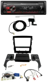 Pioneer 1DIN USB DAB MP3 Lenkrad Autoradio für Subaru Impreza ab 2018