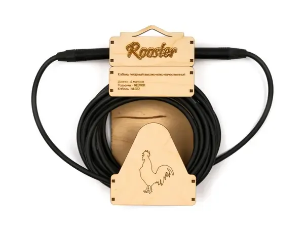 Инструментальный кабель Rooster RUS0206 6 м