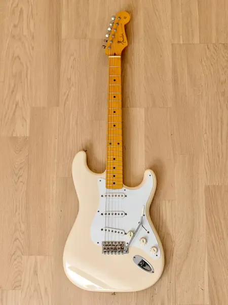Электрогитара Fender Stratocaster '57 Vintage Reissue ST57-70TX SSS Olympic White w/gigbag Japan 2006