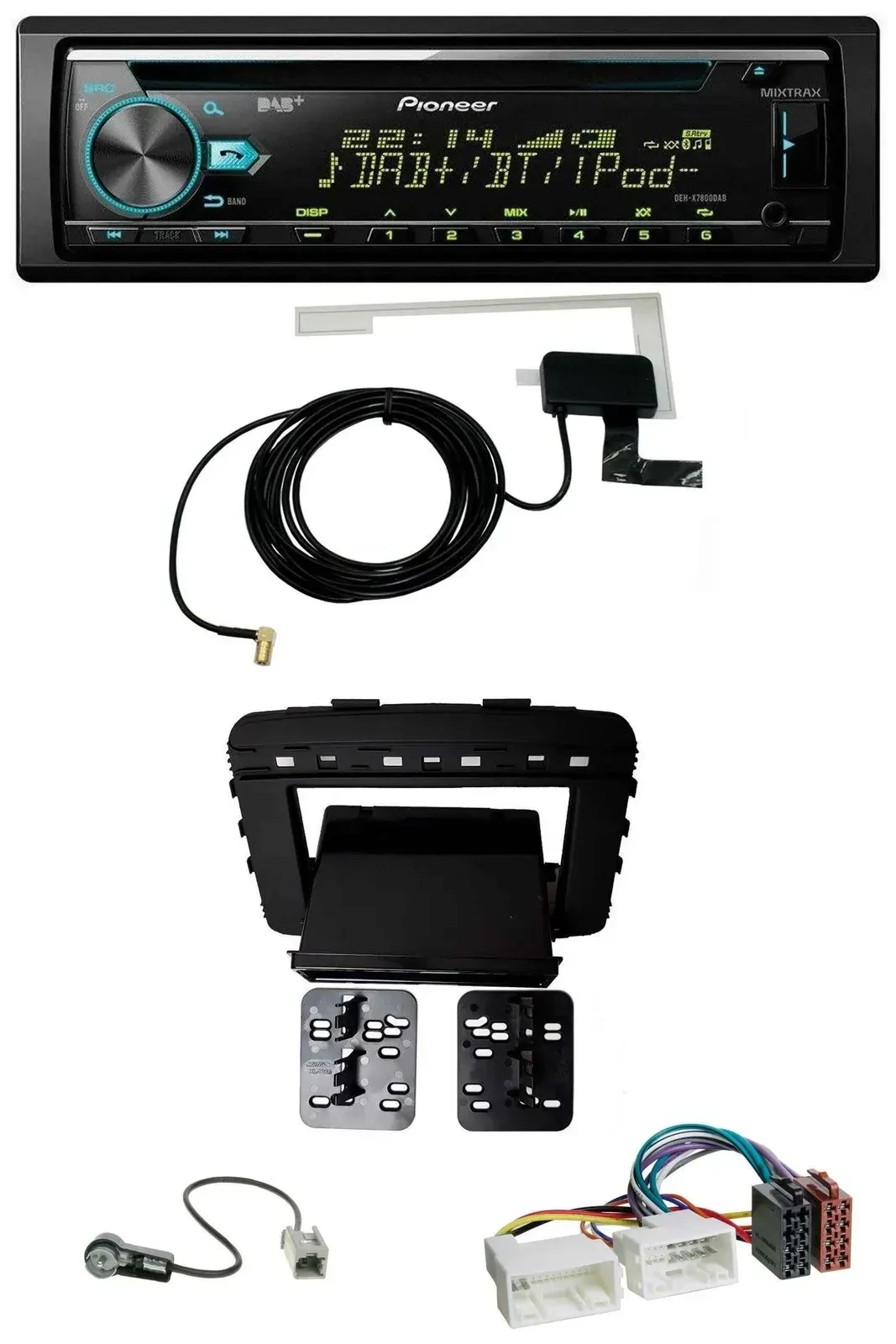 Автомагнитола для Kia Sorento (UM, с 03/2015) Pioneer CD MP3 USB AUX DAB