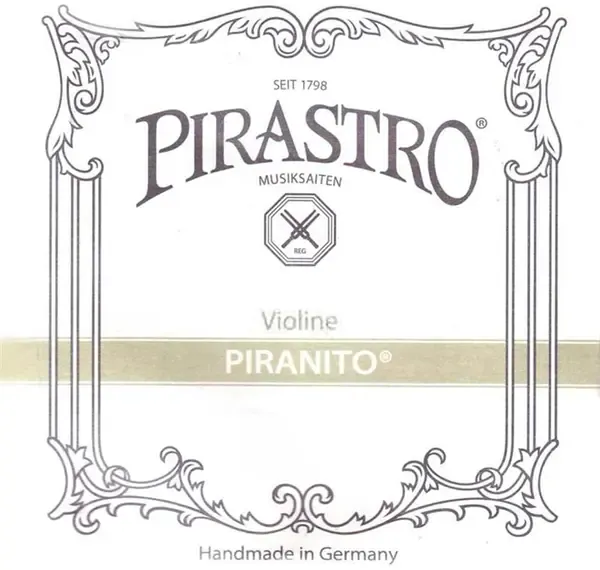 PIRASTRO Piranito 615000 струны для скрипки  4/4 (комплект),  среднее натяжение, стальная основа