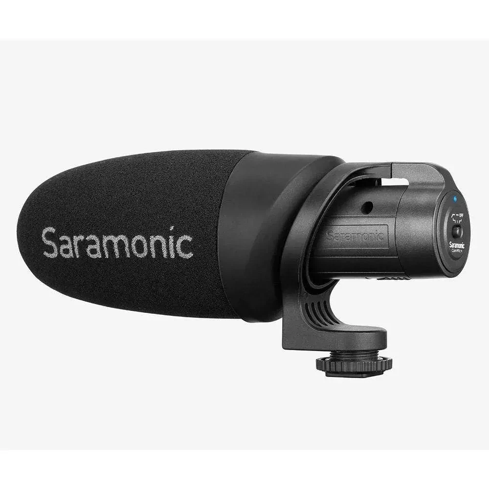 Saramonic CamMic+ Battery-Powered On-Camera Microphone for Cameras and Mobile