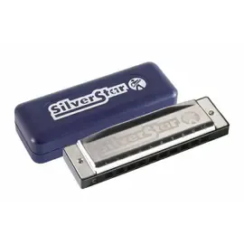 Губная гармошка диатоническая Hohner Silver Star 504/20 Small box F
