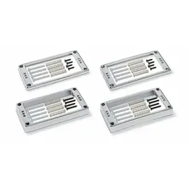 Рамка для звукоснимателя Schaller Pickup Frames Curved High Chrome