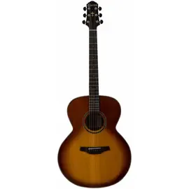 Акустическая гитара Crafter HJ-250 Jumbo Gloss Brown Sunburst