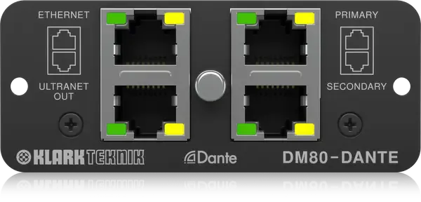 ЦАП/АЦП конвертер Klark Teknik DM80-DANTE