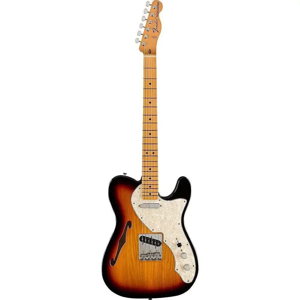 Электрогитара полуакустическая Fender Vintera II '60s Telecaster Thinline Electric Guitar 3-Color Sunburst