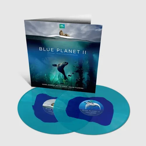 Виниловая пластинка Zimmer,Hans / Shea,J - Blue Plant II - New Edition - Deep Sea Colored Vinyl [New