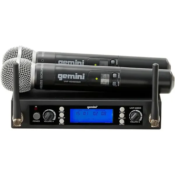 Микрофонная радиосистема Gemini UHF-6200M UHF Dual Handheld system