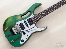 1997 Ibanez J Craft JEM7 Steve Vai Signature HSH w/ Lo Pro Edge, Case