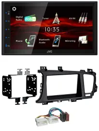 JVC USB Bluetooth MP3 DAB 2DIN Autoradio für Kia Optima (ab 2012)