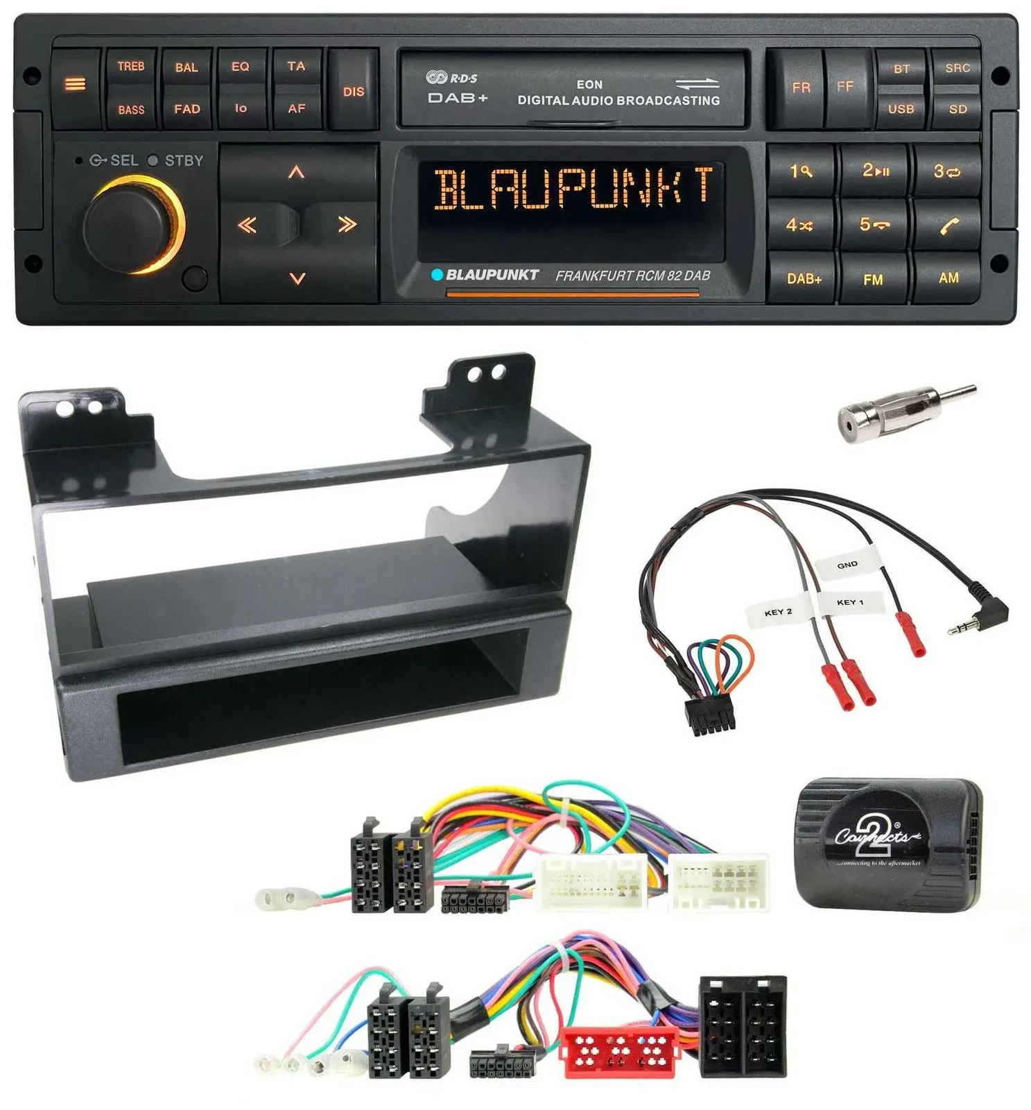 Blaupunkt USB DAB SD Lenkrad Bluetooth Autoradio für KIA Carnival II VQ 2006-201