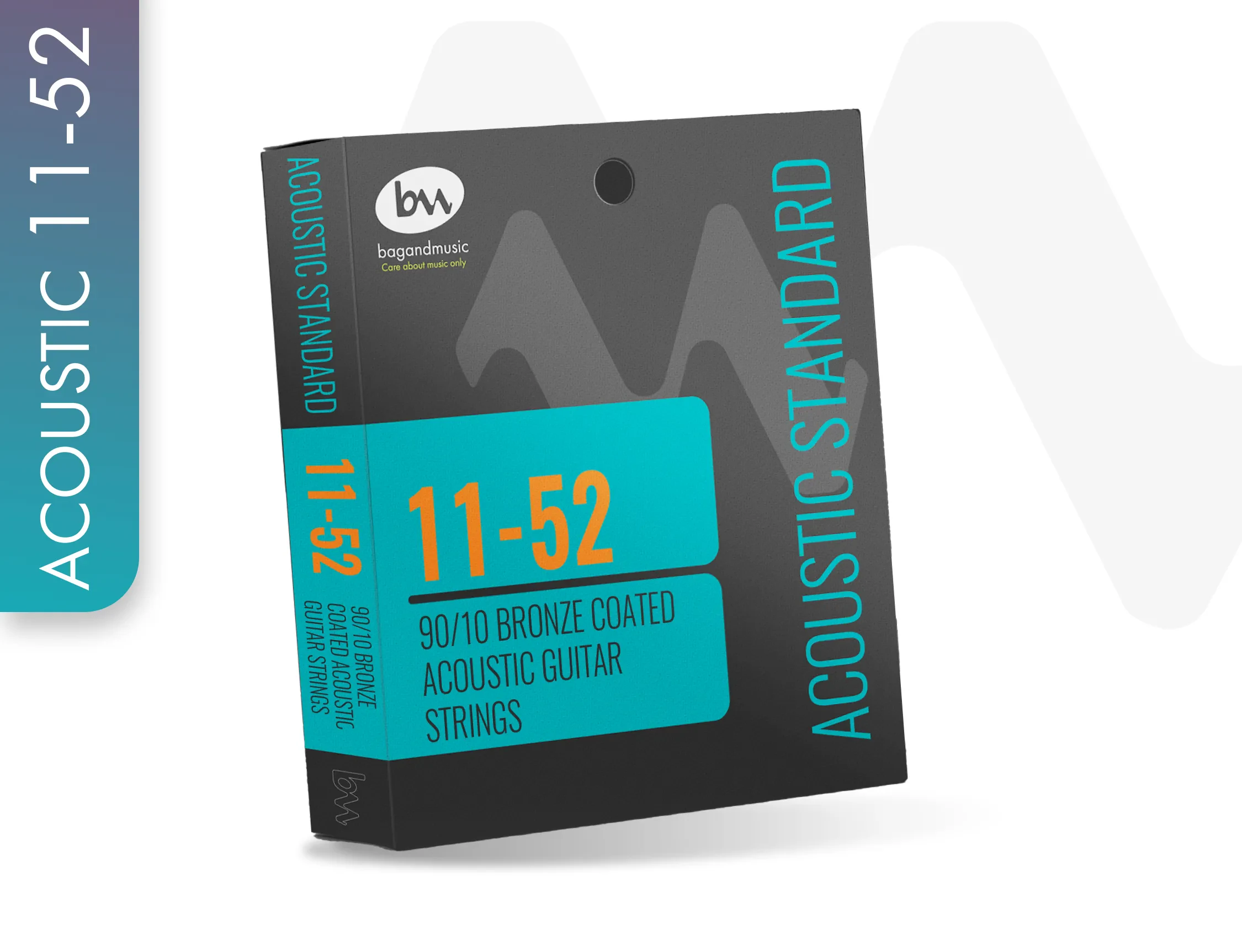 Струны для акустической гитары bagandmusic AS1152 Acoustic Standart 11-52