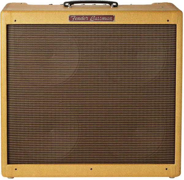 Fender '59 Bassman LTD Vintage Tweed Re-Issue 4x10 Tube Guitar Amplifier B-Stock
