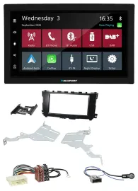 Blaupunkt DAB Bluetooth USB MP3 2DIN Autoradio für Nissan Altima 2013-2018