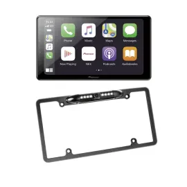 Pioneer DMH-WC6600NEX 9" HD Touchscreen Receiver + License Plate Camera