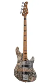Бас-гитара Cort GB Modern 4 Open Pore Charcoal Gray с чехлом
