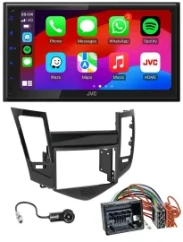 JVC Bluetooth USB MP3 2DIN DAB Autoradio für Chevrolet Cruze ab 2009