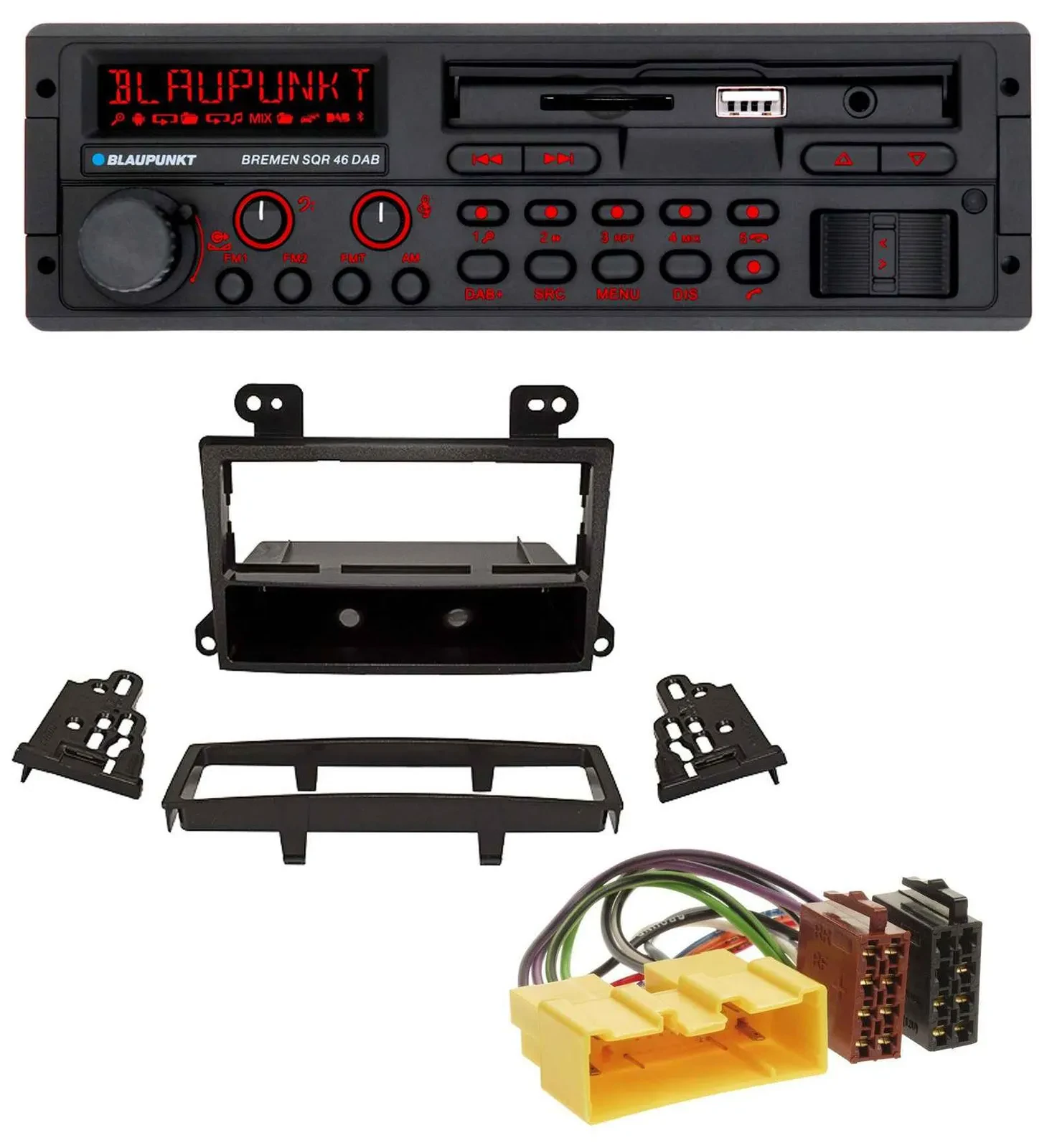 Blaupunkt SD MP3 USB Bluetooth DAB Autoradio für Mazda MPV (2000-2006)
