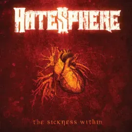 Виниловая пластинка Hatesphere - The Sickness Within [New Vinyl LP] Clear Vinyl, Ltd Ed, Red, Reissu