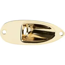 Подложка для панельного разъема Fender Guitar Jack Plate Gold