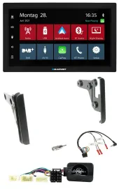 Blaupunkt Lenkrad Bluetooth DAB 2DIN USB Autoradio für Toyota Yaris 2007-2010