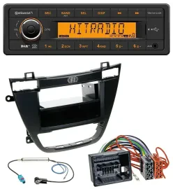 Continental 1DIN DAB MP3 AUX USB Autoradio für Opel Insignia 2008-2013 schwarz