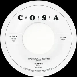 Виниловая пластинка Revues - Take Me For A Little While [New 7" Vinyl] Colored Vinyl, Extended Play,