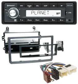 Continental USB MP3 AUX 1DIN Autoradio für Nissan 350Z (ab 2006)