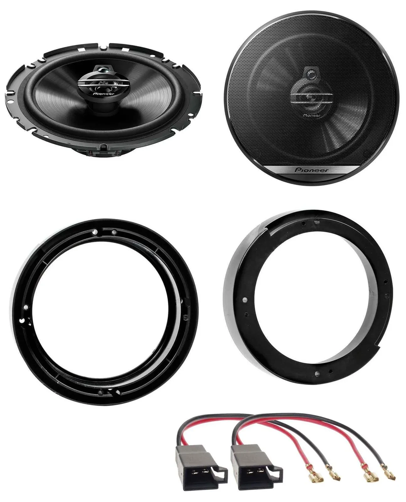 Динамик для автомобиля Pioneer 6.5" 3-полосный, 300W, для VW Fox/Lupo/Polo (передняя дверь)