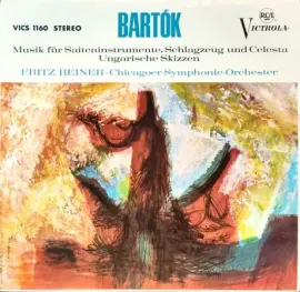 FRITZ REINER - Bartok: Musik Für Saiteninstrumente, Schlagzeug Und Celesta / Ungarische Skizzen (LP, Used)