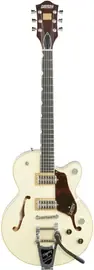 Электрогитара полуакустическая Gretsch G6659T Broadkaster Jr. Lotus Ivory