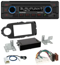 Blaupunkt AUX MP3 CD Bluetooth USB Autoradio für Toyota Yaris (11-14) - schwarz